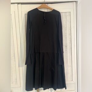 Kowtow layered tunic long sleeve dress size XS
